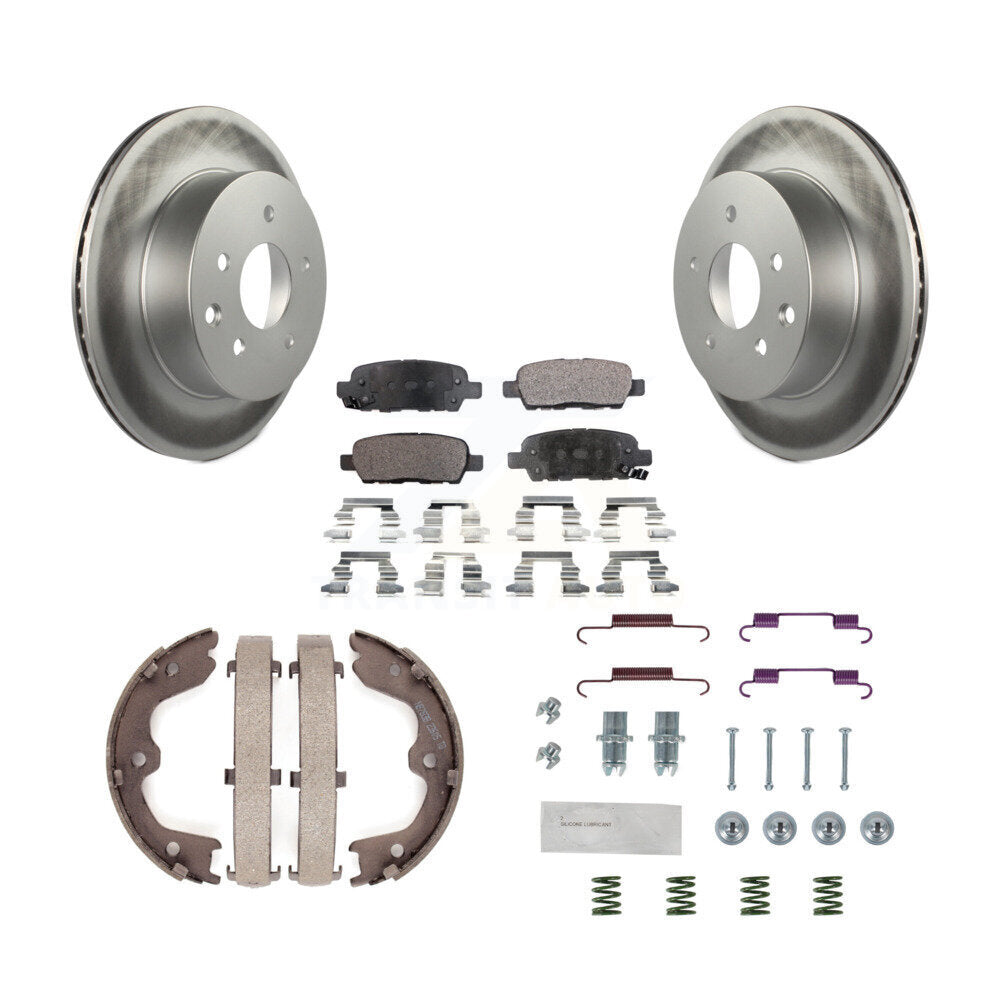 Transit Auto KGT-104200 Disc Brake Kit for 2003-2005 INFINITI G35, Nissan 350Z - Rear