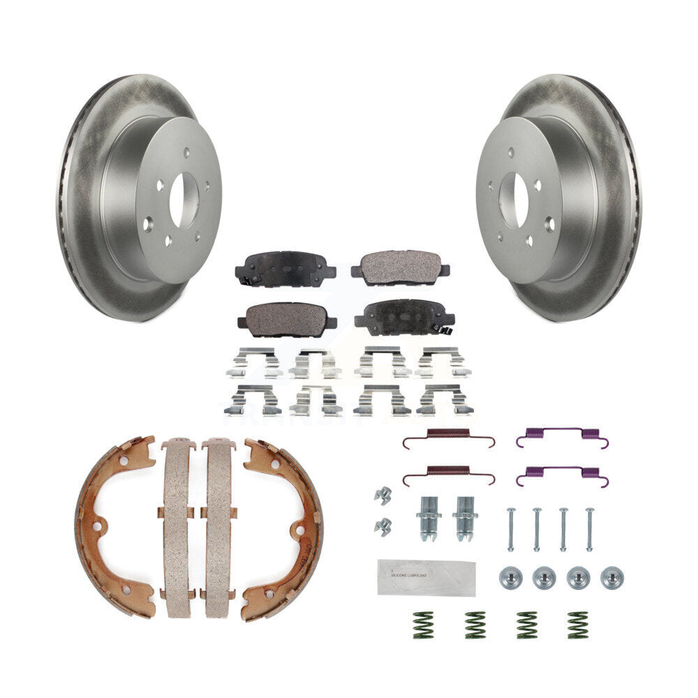 Transit Auto KGT-104201 Disc Brake Kit for 2004-2008 INFINITI FX35, INFINITI FX45, Nissan Quest - Rear