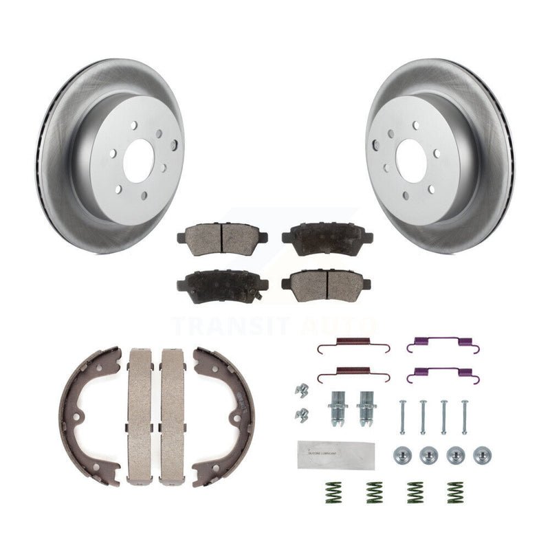 Transit Auto KGT-104202 Disc Brake Kit for 2005-2012 Nissan Pathfinder - Rear