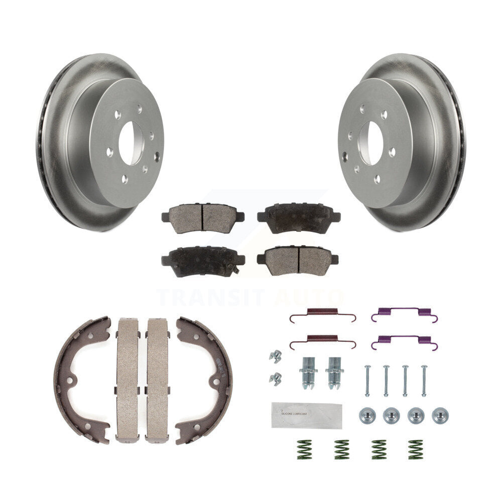 Transit Auto KGT-104203 Disc Brake Kit for 2006-2007 Nissan Xterra - Rear