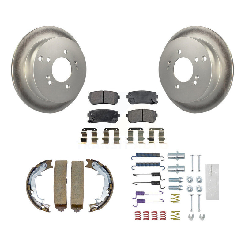Transit Auto KGT-104211 Disc Brake Kit for 2010-2016 Kia Sportage, Hyundai Tucson - Rear