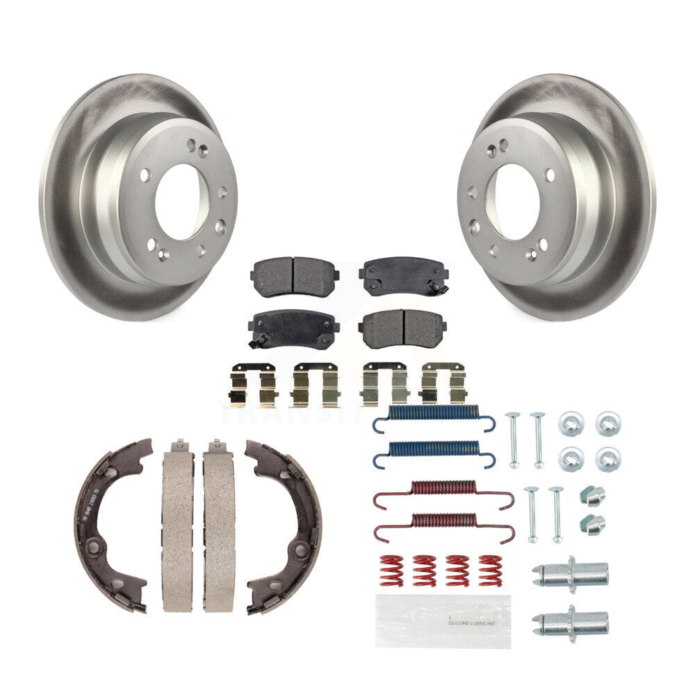 Transit Auto KGT-104212 Disc Brake Kit for 2010-2015 Hyundai Tucson - Rear