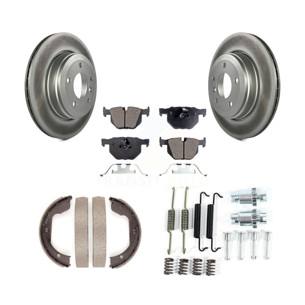 Transit Auto KGT-104217 Disc Brake Kit for 2004-2009 BMW 528i, BMW 525i, BMW 530i - Rear