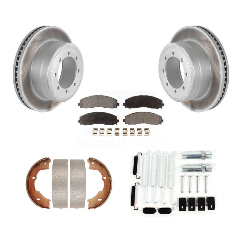 Transit Auto KGT-104221 Disc Brake Kit for 2013-2015 Ford F-450 Super Duty - Rear