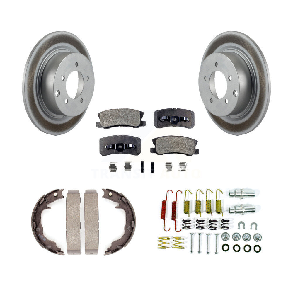 Transit Auto KGT-104225 Disc Brake Kit for 2007-2017 Jeep Compass, Jeep Patriot and More - Rear