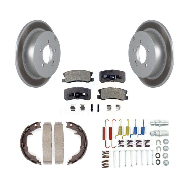 Transit Auto KGT-104231 Disc Brake Kit for 2007-2011 Mitsubishi Outlander - Rear