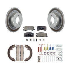 Transit Auto KGT-104232 Disc Brake Kit for 2008 Mitsubishi Outlander - Rear