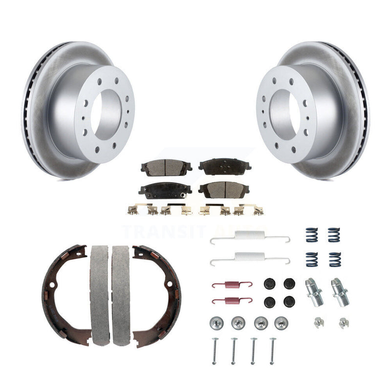 Transit Auto KGT-104239 Disc Brake Kit for 2017-2019 Chevrolet Suburban - Rear
