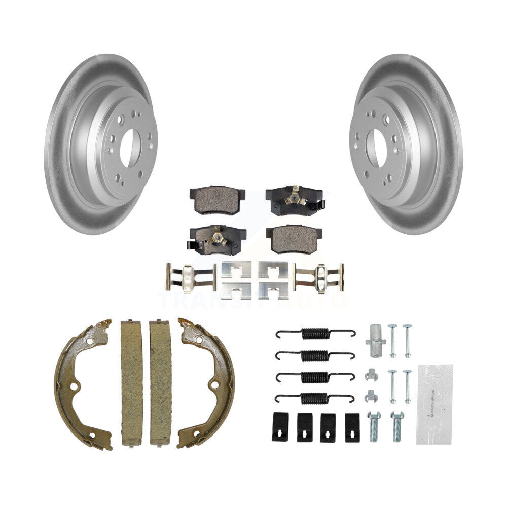 Transit Auto KGT-104240 Disc Brake Kit for 2010-2015 Honda Crosstour, Honda Accord Crosstour - Rear