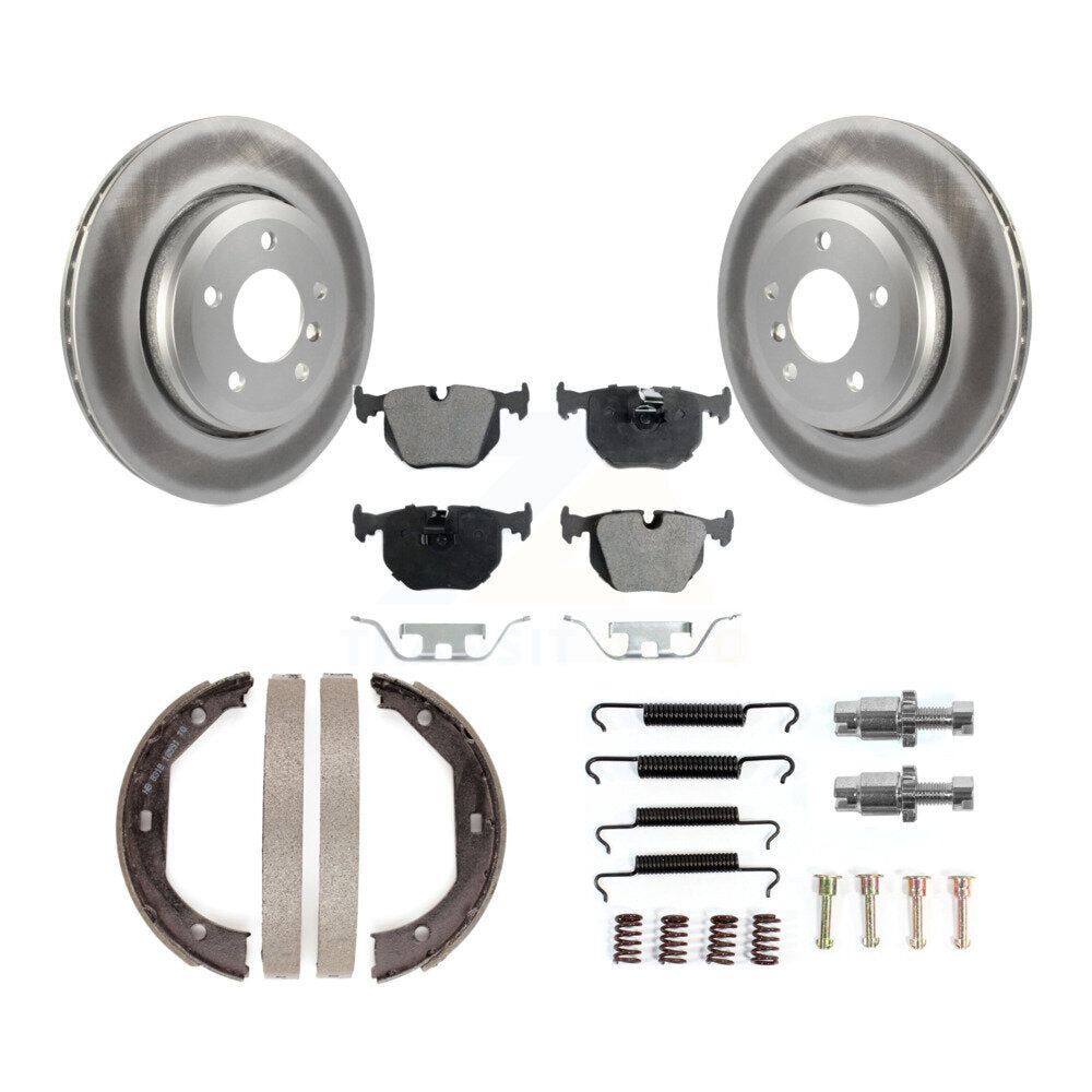 Transit Auto KGT-104241 Disc Brake Kit for 2001-2006 BMW 330Ci, BMW 330i, BMW 330xi - Rear