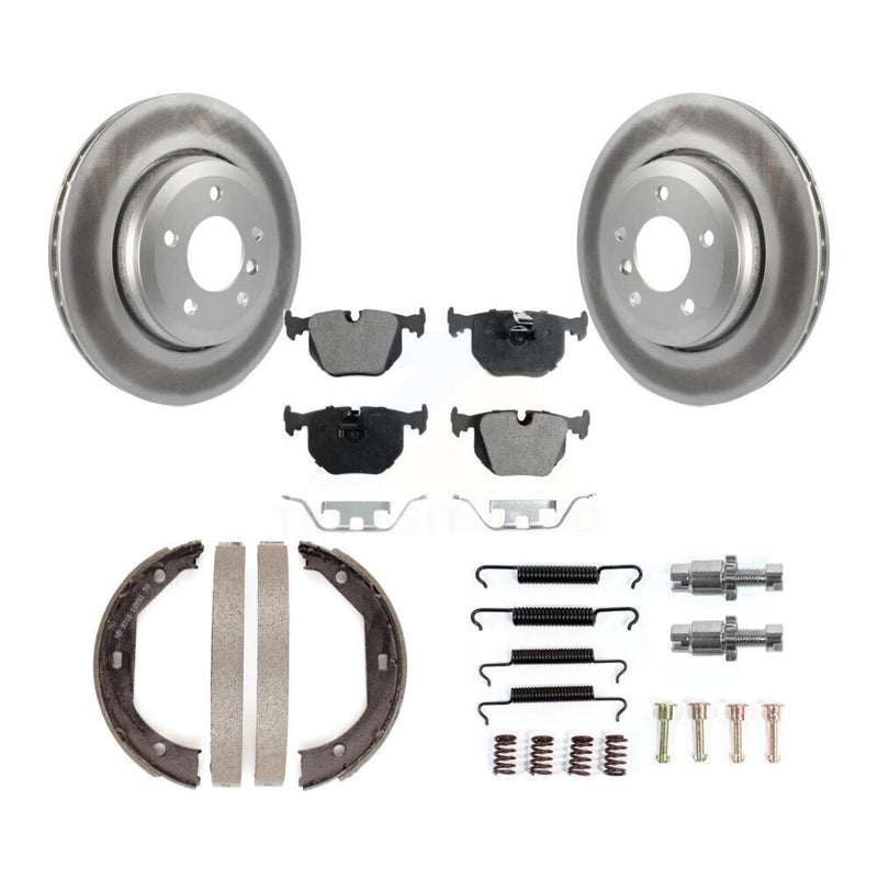 Transit Auto KGT-104241 Disc Brake Kit for 2001-2006 BMW 330Ci, BMW 330i, BMW 330xi - Rear