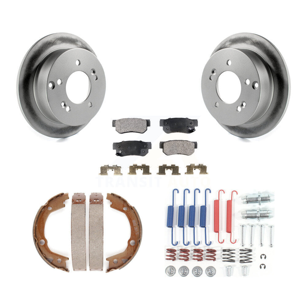 Transit Auto KGT-104247 Disc Brake Kit for 2007-2010 Kia Optima - Rear