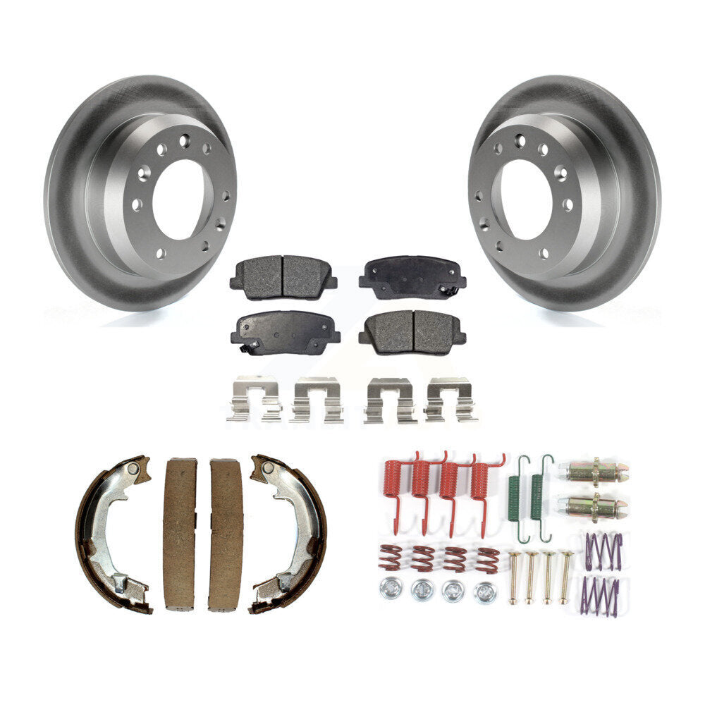 Transit Auto KGT-104248 Disc Brake Kit for 2006-2014 Kia Sedona, Hyundai Entourage - Rear
