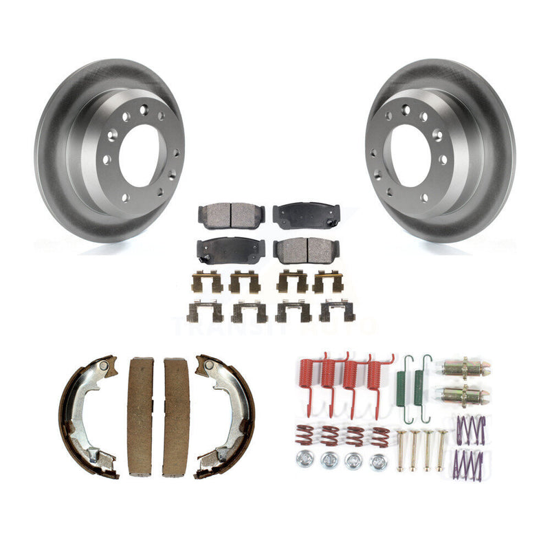 Transit Auto KGT-104249 Disc Brake Kit for 2006-2007 Hyundai Entourage, Kia Sedona - Rear
