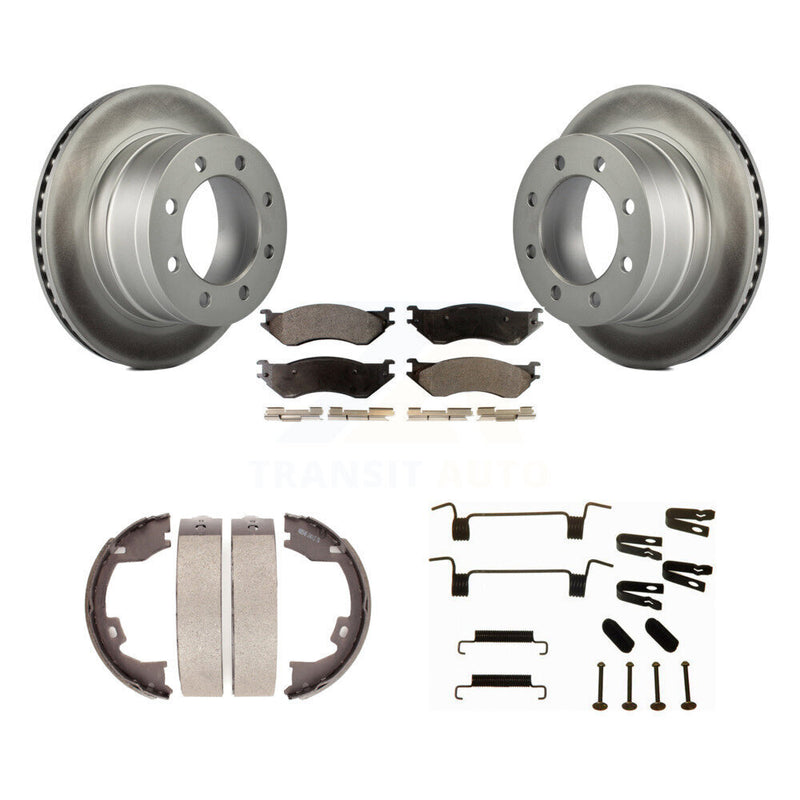 Transit Auto KGT-104255 Disc Brake Kit for 2006-2008 Dodge Ram 1500, Dodge Ram 2500, Dodge Ram 3500 - Rear