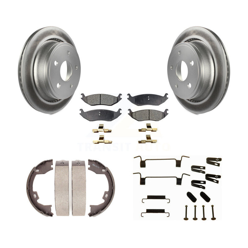 Transit Auto KGT-104256 Disc Brake Kit for 2007-2008 Dodge Ram 1500 - Rear