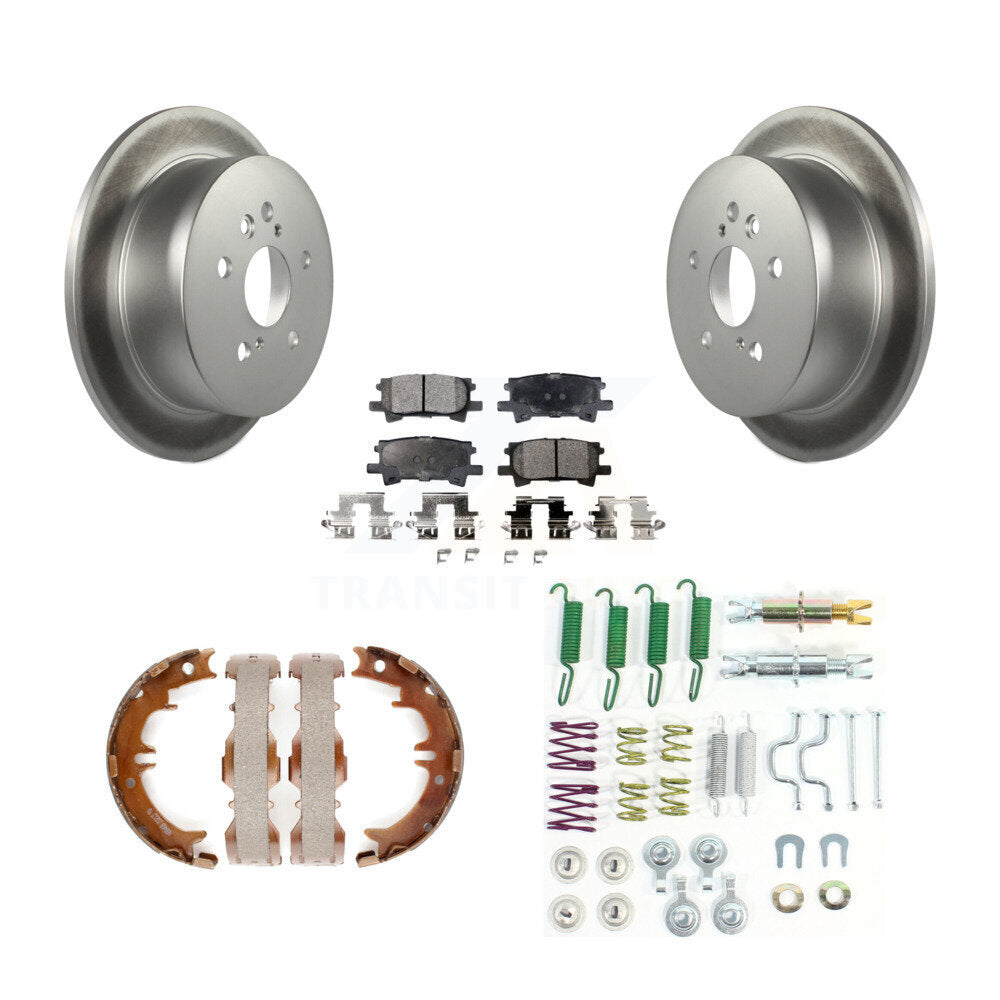 Transit Auto KGT-104260 Disc Brake Kit for 2004-2009 Lexus RX350, Lexus RX400h and More - Rear