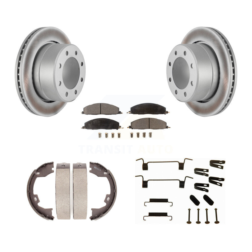 Transit Auto KGT-104261 Disc Brake Kit for 2009-2018 Ram 2500, Ram 3500 and More - Rear