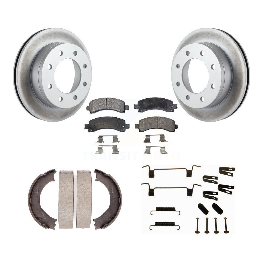 Transit Auto KGT-104262 Disc Brake Kit for 2003-2008 Chevrolet Express 2500, GMC Savana 2500 - Rear