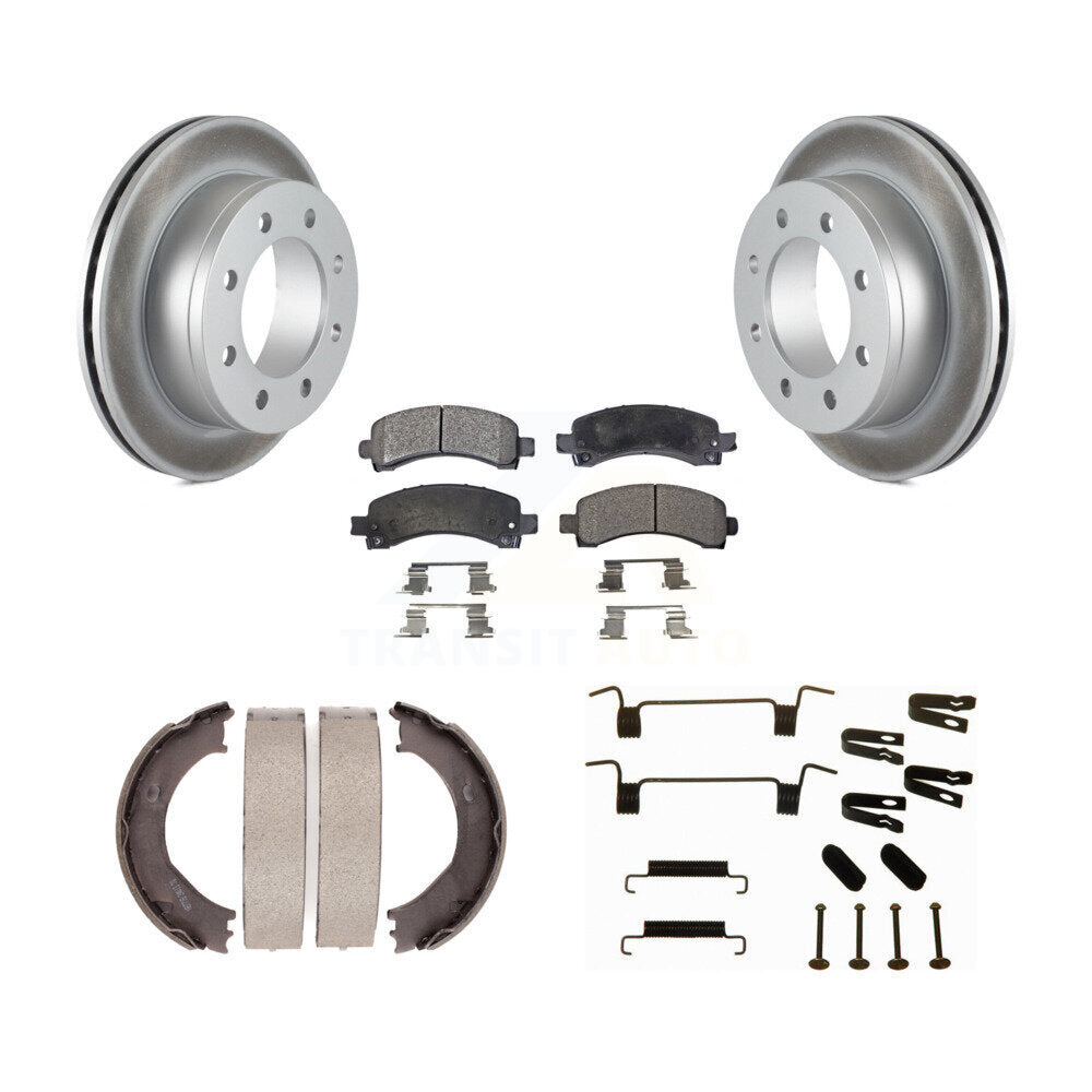 Transit Auto KGT-104263 Disc Brake Kit for 2003-2008 Chevrolet Express 2500, GMC Savana 2500 and More - Rear
