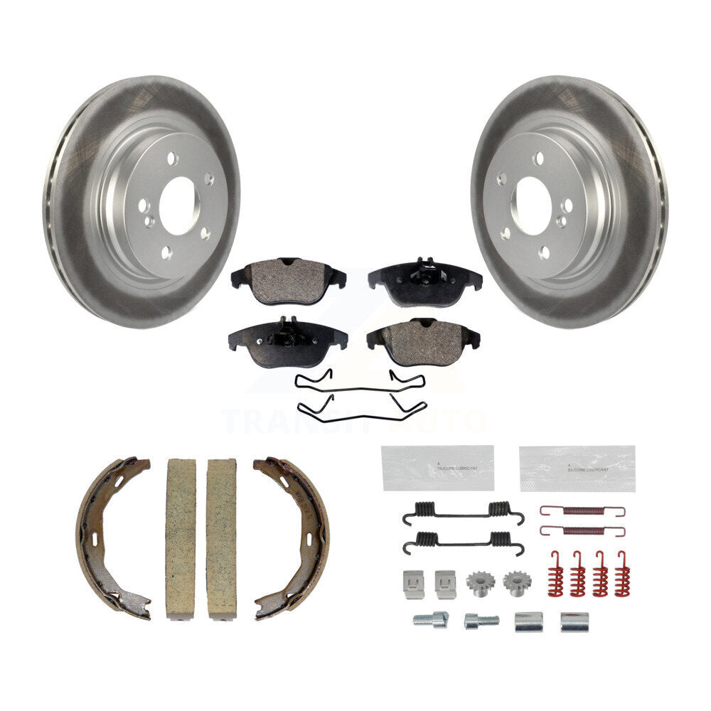 Transit Auto KGT-104267 Disc Brake Kit for 2008-2016 Mercedes-Benz C300, Mercedes-Benz E550 and More - Rear