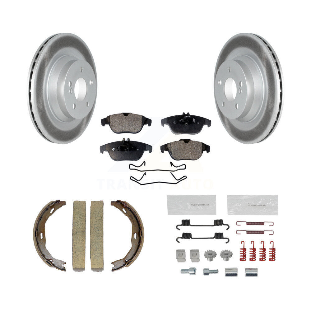 Transit Auto KGT-104270 Disc Brake Kit for 2010-2016 Mercedes-Benz E550 - Rear