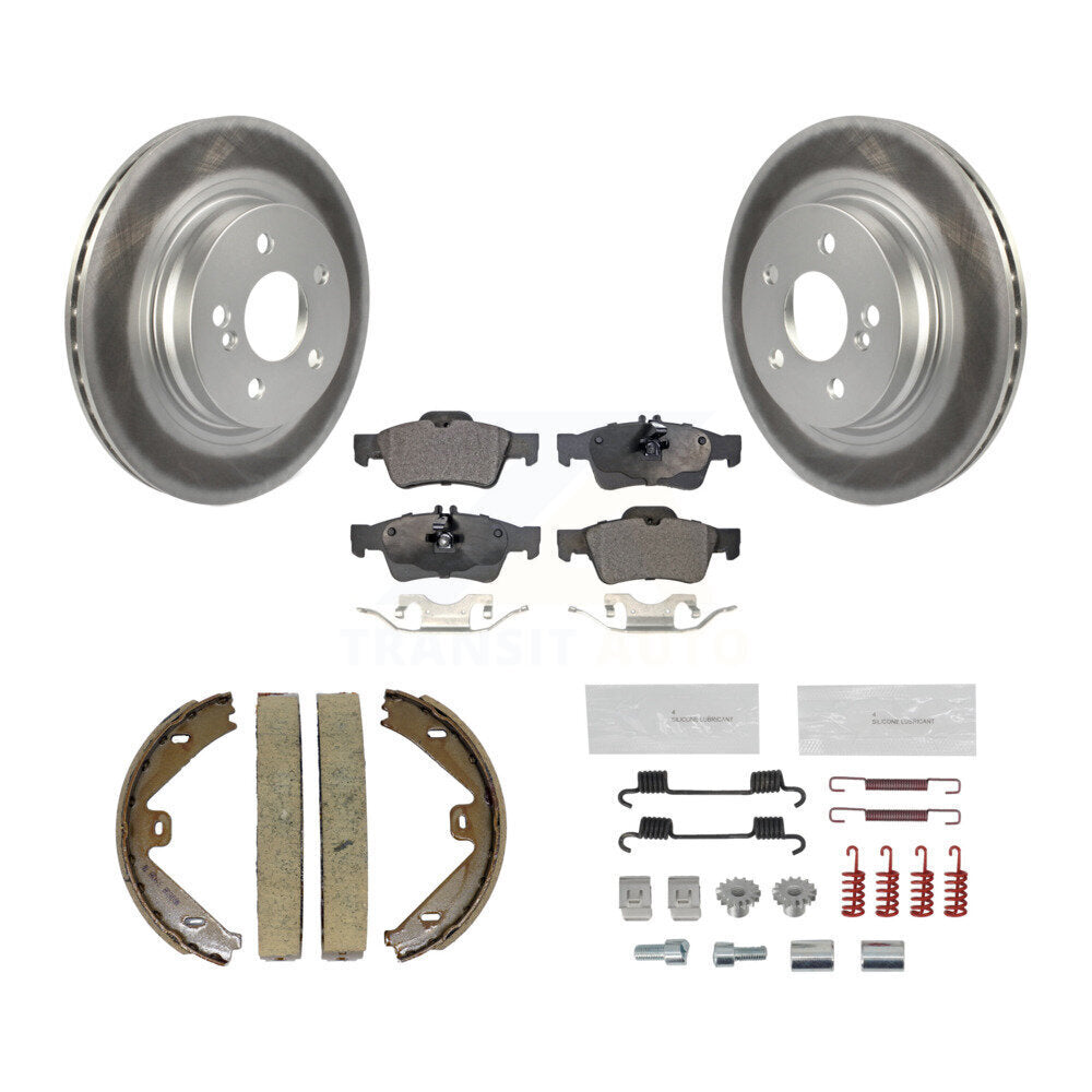 Transit Auto KGT-104271 Disc Brake Kit for 2010-2013 Mercedes-Benz E550 - Rear