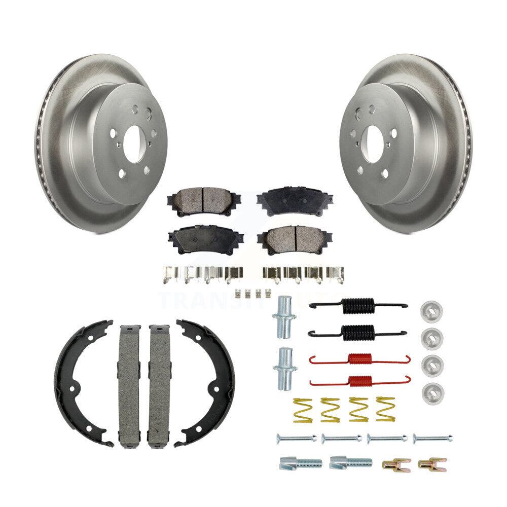 Transit Auto KGT-104285 Disc Brake Kit for 2014-2015 Lexus IS350 - Rear
