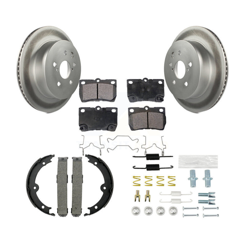 Transit Auto KGT-104287 Disc Brake Kit for 2006-2013 Lexus IS350, Lexus IS250 and More - Rear