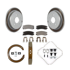 Transit Auto KGT-104288 Disc Brake Kit for 2001-2007 Buick Rendezvous, Chevrolet Venture and More - Rear