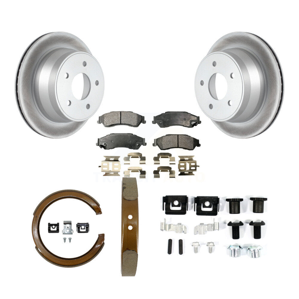 Transit Auto KGT-104289 Disc Brake Kit for 1997-2005 GMC Jimmy, Chevrolet S10 and More - Rear