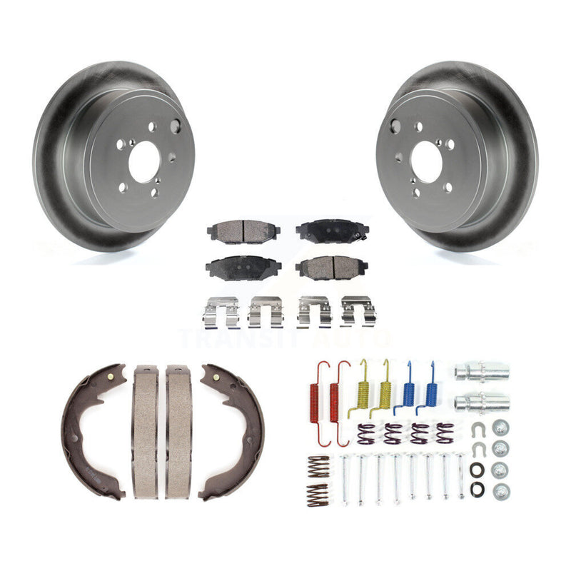 Transit Auto KGT-104293 Disc Brake Kit for 2008-2014 Subaru Impreza, Subaru Forester - Rear