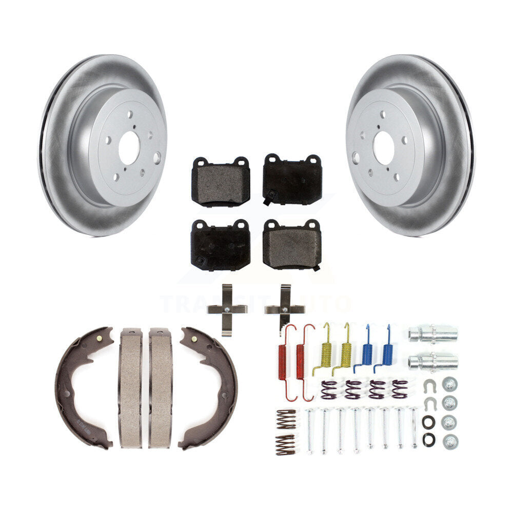 Transit Auto KGT-104294 Disc Brake Kit for 2009-2014 Subaru Impreza - Rear