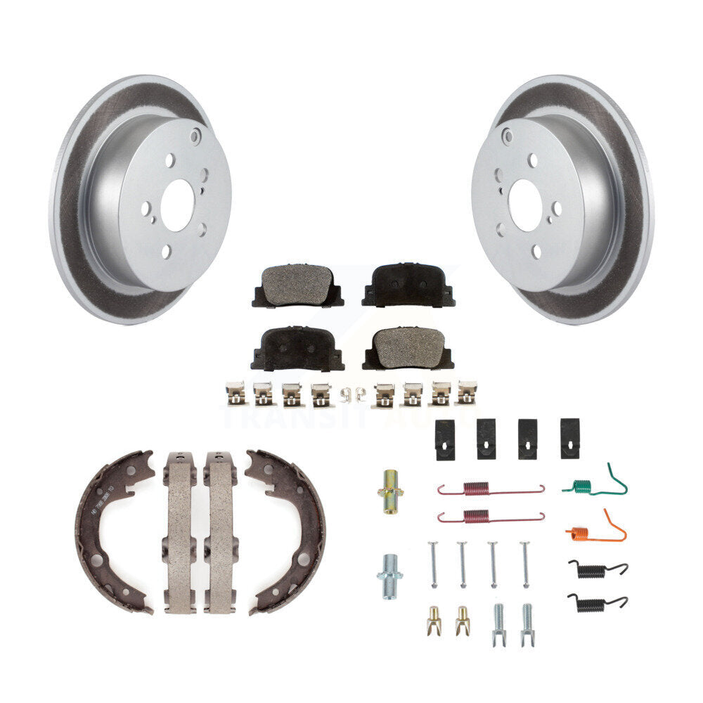 Transit Auto KGT-104295 Disc Brake Kit for 2005-2010 Scion tC - Rear