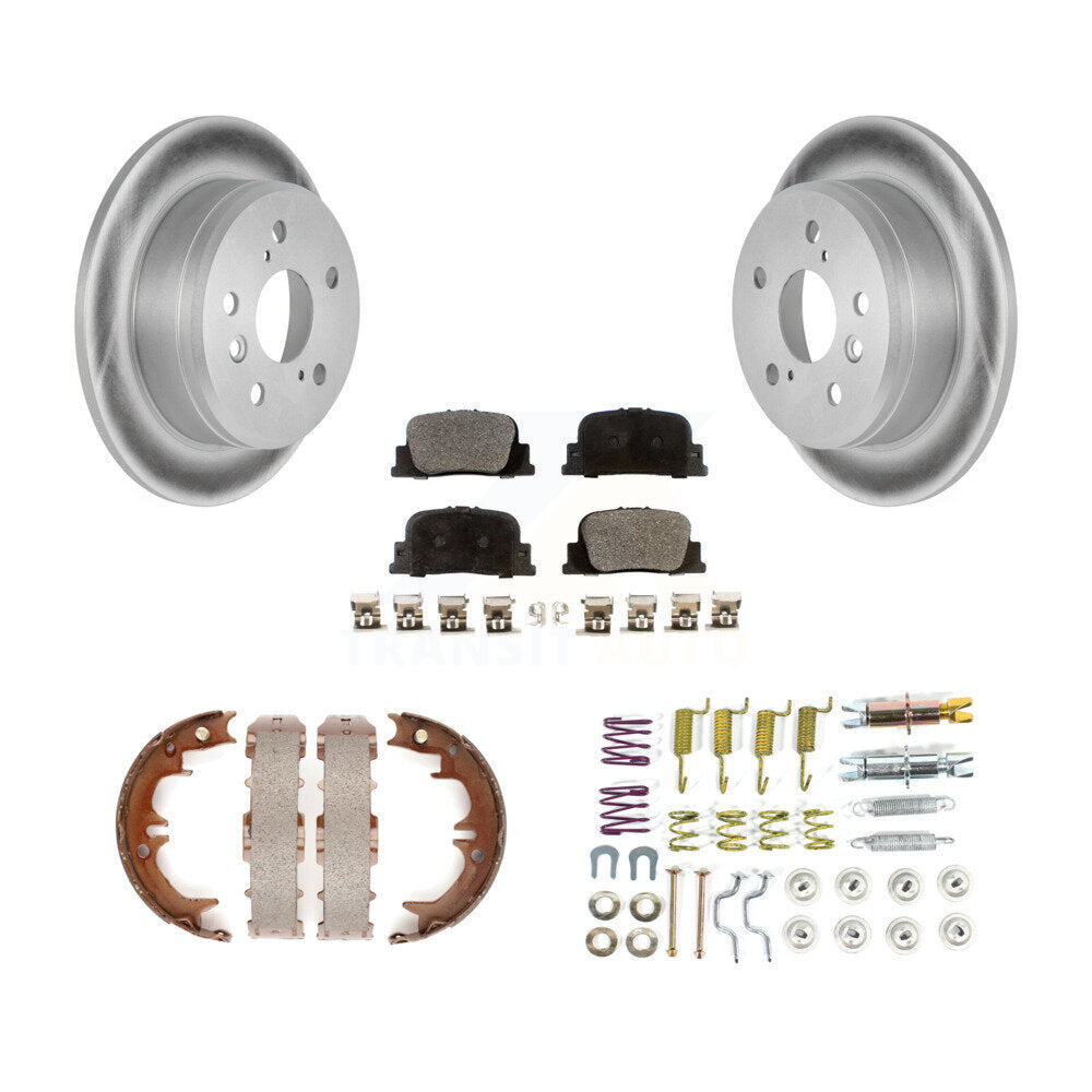 Transit Auto KGT-104296 Disc Brake Kit for 1999-2001 Lexus ES300, Toyota Camry - Rear