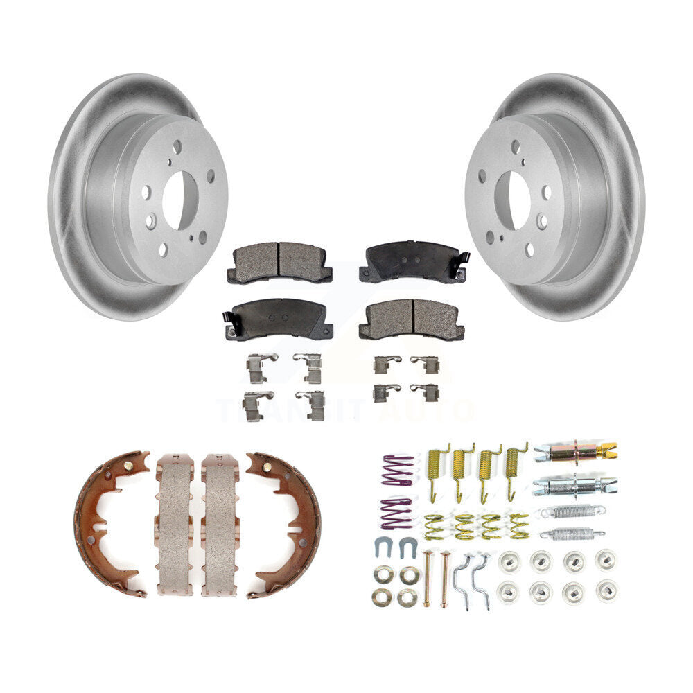 Transit Auto KGT-104297 Disc Brake Kit for 1992-2000 Toyota Solara, Lexus ES300, Toyota Camry - Rear