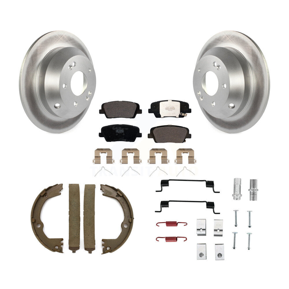 Transit Auto KGT-104306 Disc Brake Kit for 2017-2019 Hyundai Santa Fe XL, Hyundai Santa Fe, Hyundai Santa Fe Sport - Rear
