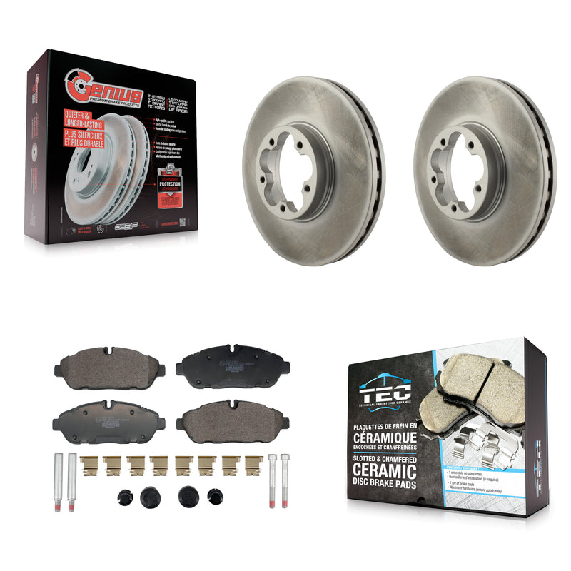 Transit Auto KGT-104314 Disc Brake Kit for 2023 Ford Transit-350 HD - Front