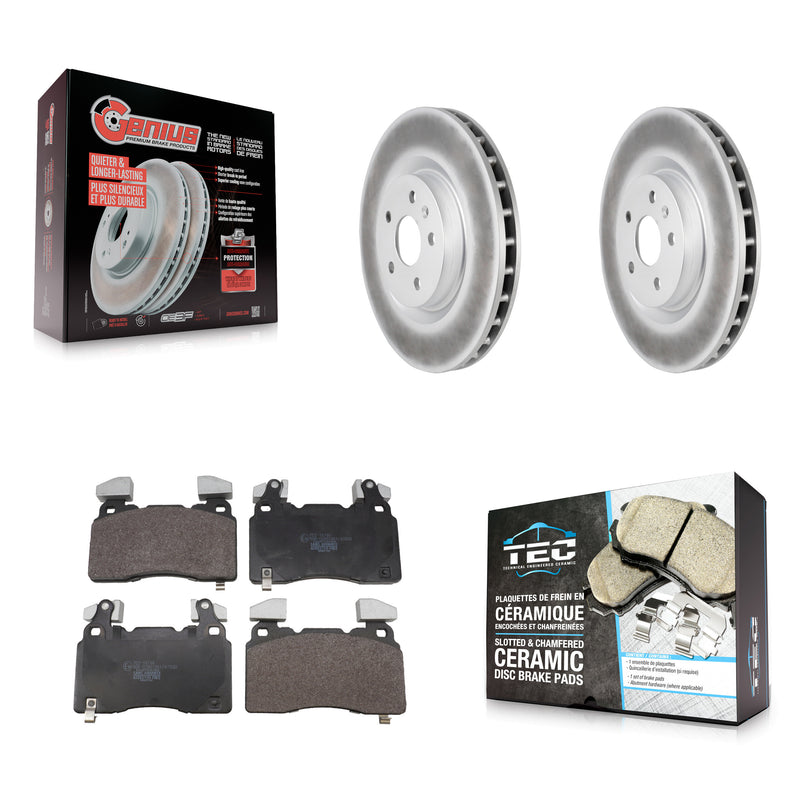 Transit Auto KGT-104322 Disc Brake Kit for 2010-2017 Chevrolet SS, Chevrolet Camaro - Front
