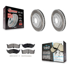 Transit Auto KGT-104323 Disc Brake Kit for 2000-2005 Dodge Neon, Dodge SX 2.0 and More - Front