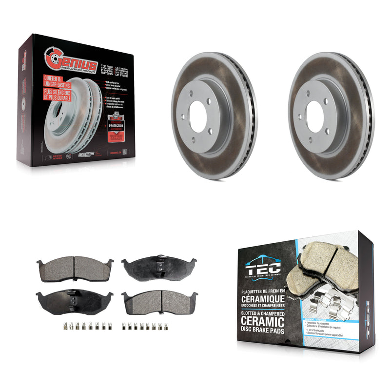 Transit Auto KGT-104326 Disc Brake Kit for 1998-2004 Chrysler Concorde, Chrysler Intrepid and More - Front