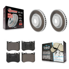 Transit Auto KGT-104329 Disc Brake Kit for 2021 Mercedes-Benz E53 AMG - Front