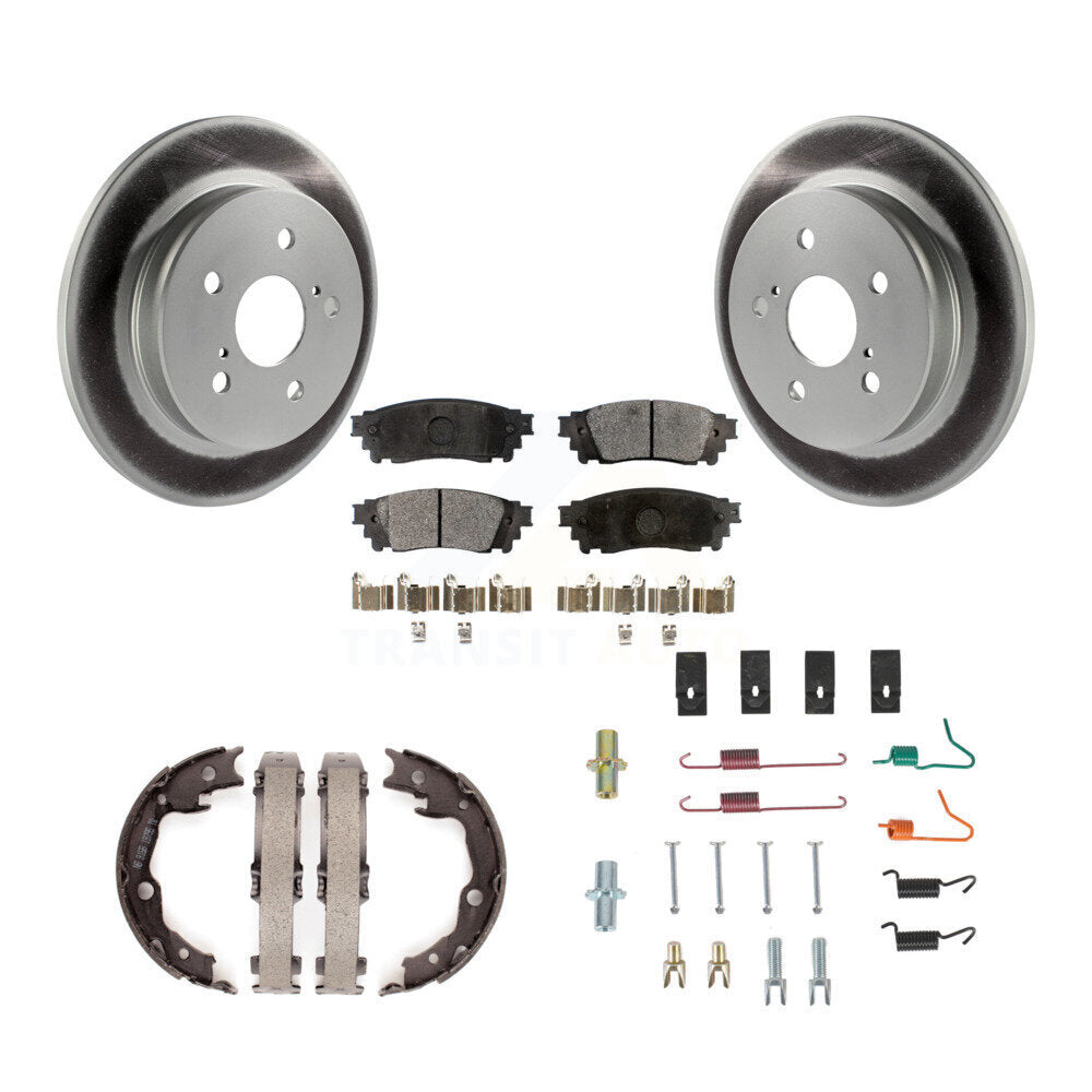 Transit Auto KGT-104335 Disc Brake Kit for 2020-2023 Toyota Camry - Rear