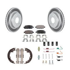 Transit Auto KGT-104337 Disc Brake Kit for 2017-2018 Nissan LEAF - Rear