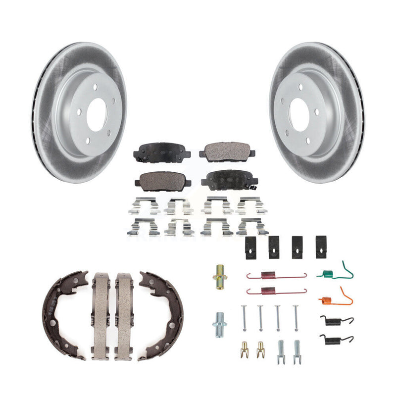 Transit Auto KGT-104337 Disc Brake Kit for 2017-2018 Nissan LEAF - Rear