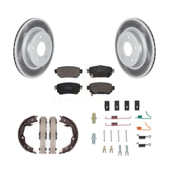 Transit Auto KGT-104338 Disc Brake Kit for 2018-2023 Nissan LEAF - Rear