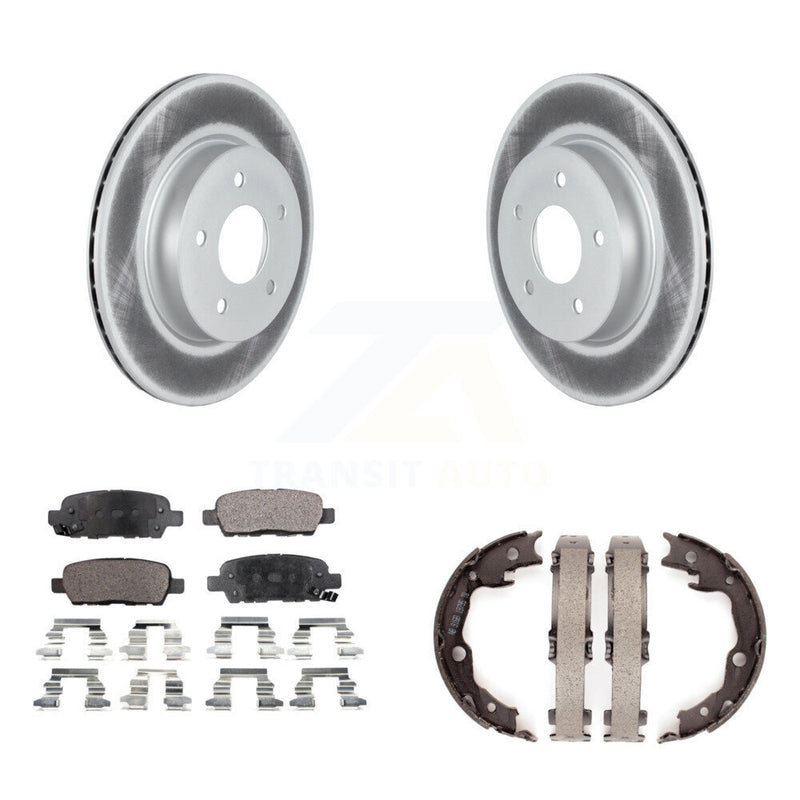 Transit Auto KGT-104342 Disc Brake Kit for 2017-2018 Nissan LEAF - Rear