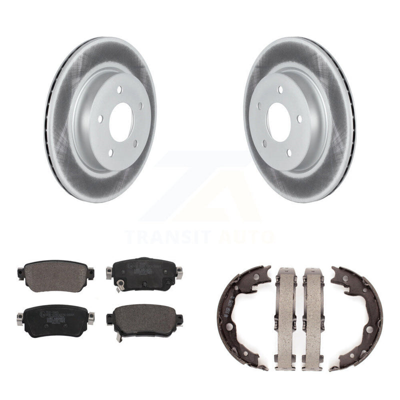 Transit Auto KGT-104343 Disc Brake Kit for 2018-2023 Nissan LEAF - Rear