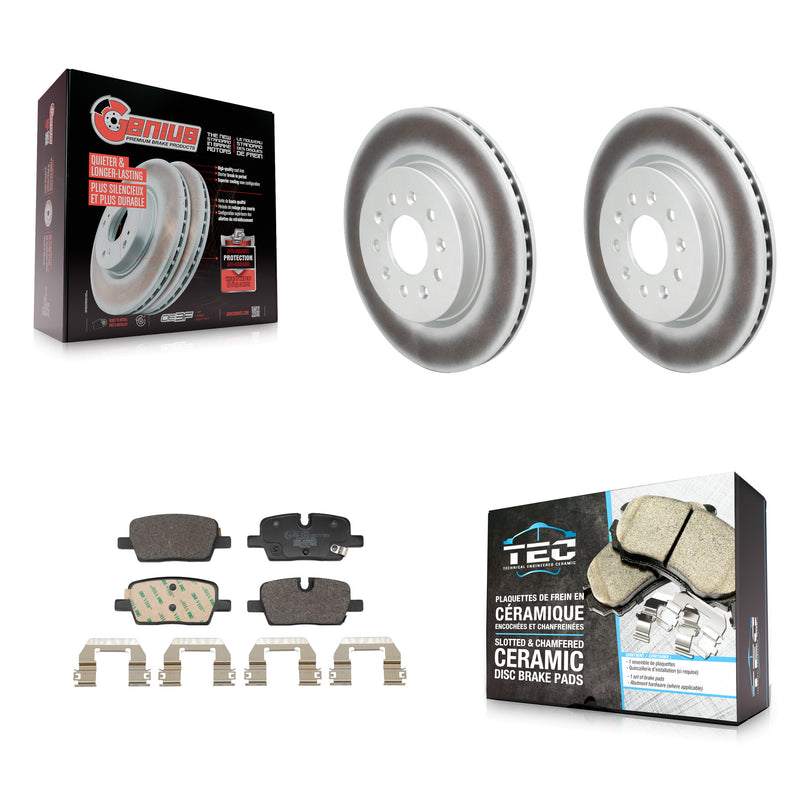Transit Auto KGT-104350 Disc Brake Kit for 2020-2023 Cadillac CT4 - Rear