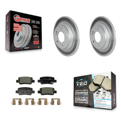 Transit Auto KGT-104353 Disc Brake Kit for 2021-2024 Kia Seltos - Rear
